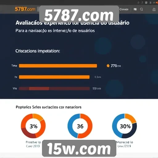 Experiência do usuário no site 5787.com é avaliada
